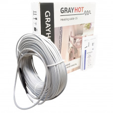 Гріючий кабель GrayHot 102 м (0919013) тепла підлога
