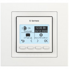 Терморегулятор для інфрачервоних панелей та конвекторів Terneo pro unic * білий